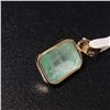 Image 2 : BZ802-41 14K COLOMBIA EMERALD(2.1CT) PENDANT