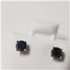 Image 2 : BZ802-48 14K BLACK DIAMOND(0.32CT) EARRINGS