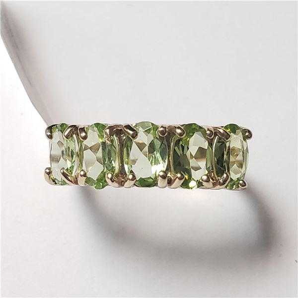 BZ802-6 10K  PERIDOT(2.2CT) RING