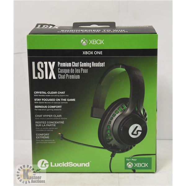 LUCID SOUND PREMIUM CHAT GAMING HEADSET