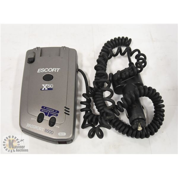 ESCORT PASSPORT 8500 X500 BLUE RADAR