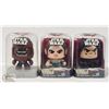 Image 1 : LOT OF 3 STAR WARS MIGHTY MUGS COLLECTIBLES