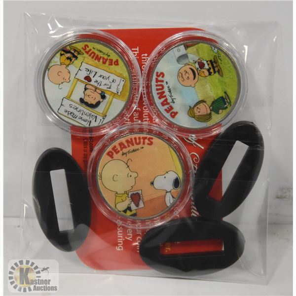3PC PEANUTS US HALF DOLLAR VALENTINES SET