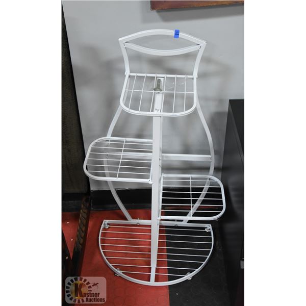 NEW WHITE PLANT STAND