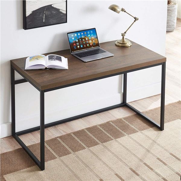 NEW CENSI 47" MODERN WOOD AND METAL DESK