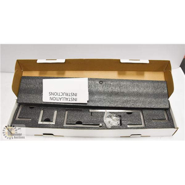 NEW BRUSH NICKEL FINISH BATHROOM SET WITH HARDWARE