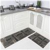 Image 1 : CARVAPET SET OF 2 NON-SLIP KITCHEN MATS