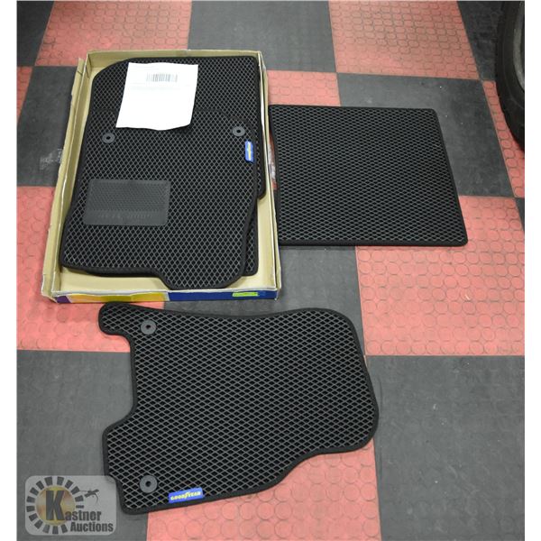 SET OF GOODYEAR CUSTOM FIT FLOOR LINERS