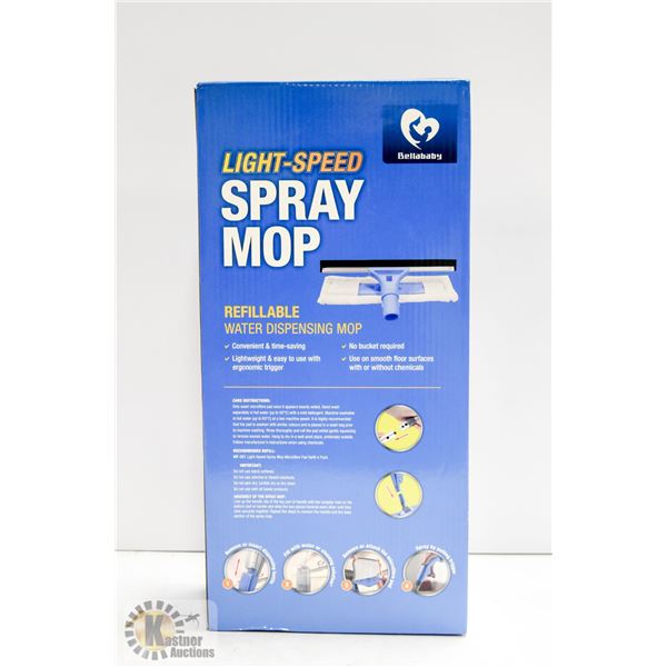 NEW LIGHT SPEED SPRAY MOP REFILLABLE