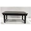Image 3 : BLACK WOODEN LAP TABLE WITH TILTING TOP AND DRAWER