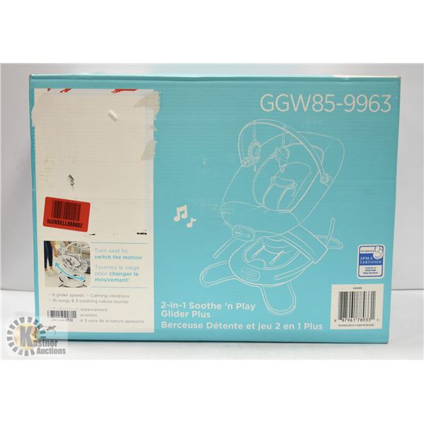 NEW FISHER PRICE 2 IN 1 SOOTHE AND PLAY