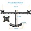 Image 4 : NEW HUANUO DUAL MONITOR STAND - MODEL HNCM4
