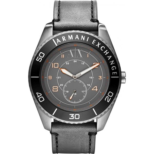 NEW ARMANI EXCHANGE 45MM GREY DIAL GUNMETAL TONE