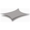 Image 1 : SILVER SUNSHADE CANOPY SAIL APPROX. 10 X 12'
