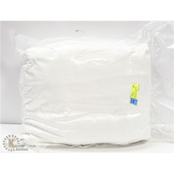 NEW KING SIZE WHITE LUXURY MATTRESS TOPPER COVER