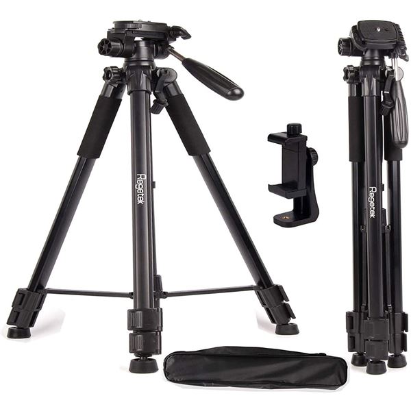 NEW TRAVEL CAMERA TRIPOD WITH SELFIE STICK HOLDER