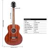 Image 2 : NEW 3/4 CLASSICAL ACOUSTIC GUITAR WITH CASE AND