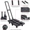 Image 1 : NEW 6 WHEEL FOLDING HAND TRUCK WITH BUNGEE CORDS