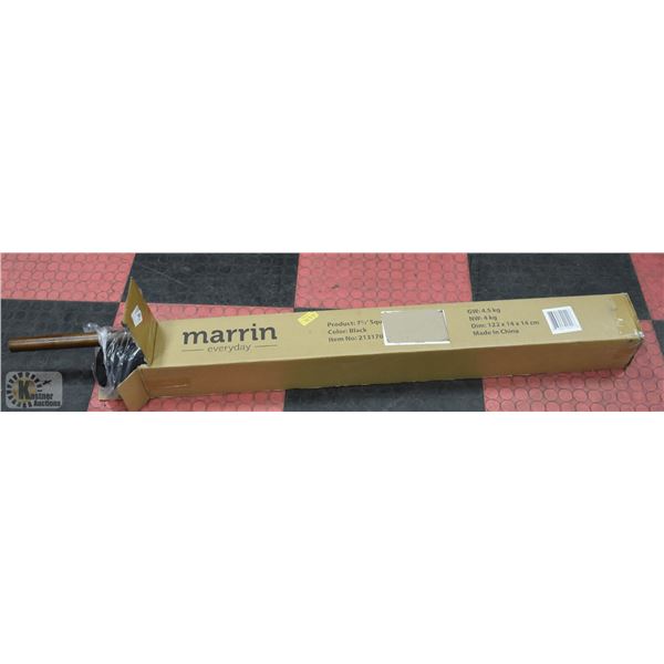 NEW MARIN 7.5' BLACK PATIO UMBRELLA WITH 8' POLE