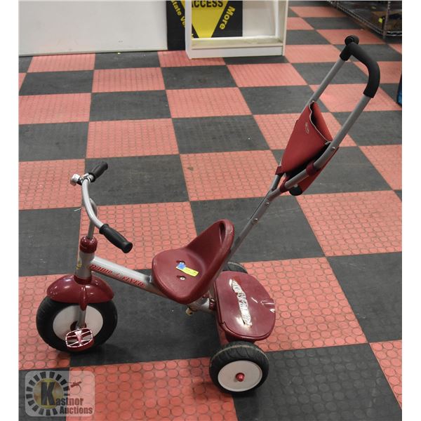 RADIO FLYER PUSH ALONG KIDS BIKE