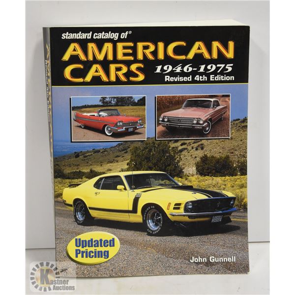 STANDARD CATALOG OF AMERICAN CARS BIG 975 PGS,
