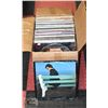Image 1 : BOX OF RECORDS 72 VINTAGE VINYL ROCK