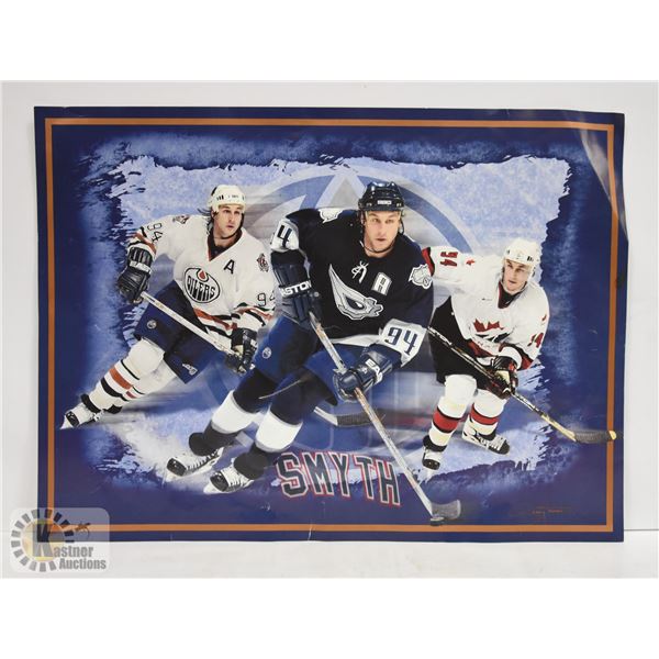 RYAN SMYTH HOCKEY POSTER