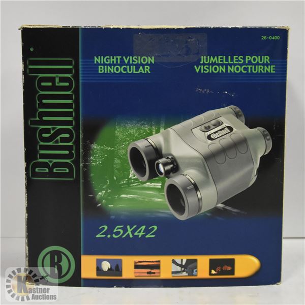 BUSHNELL NIGHT VISION BINOCULAR 2.5X42