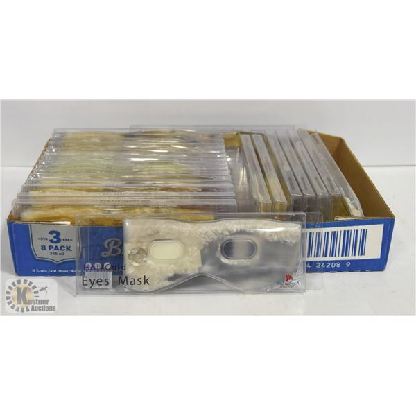 LARGE FLAT OF EYE AND SINUS HEAT / COLD PACKS