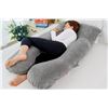 Image 2 : MEIZ GREEN/GREY FULL BODY MATERNITY PILLOW