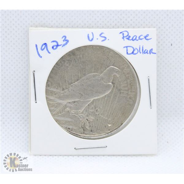 1923 U.S."PEACE" SILVER DOLLAR
