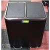 Image 1 : NEWLY ASSEMBLED SONGMICS 2 SIDED TRASH BIN