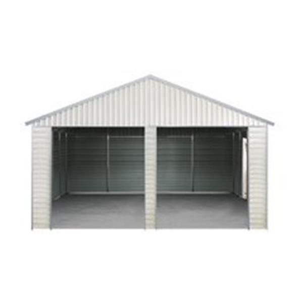 NEW METAL SHED DOUBLE GARAGE 2119