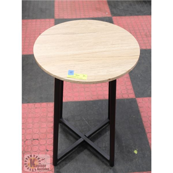 NEWLY ASSEMBLED CONTEMPORARY SIDE TABLE