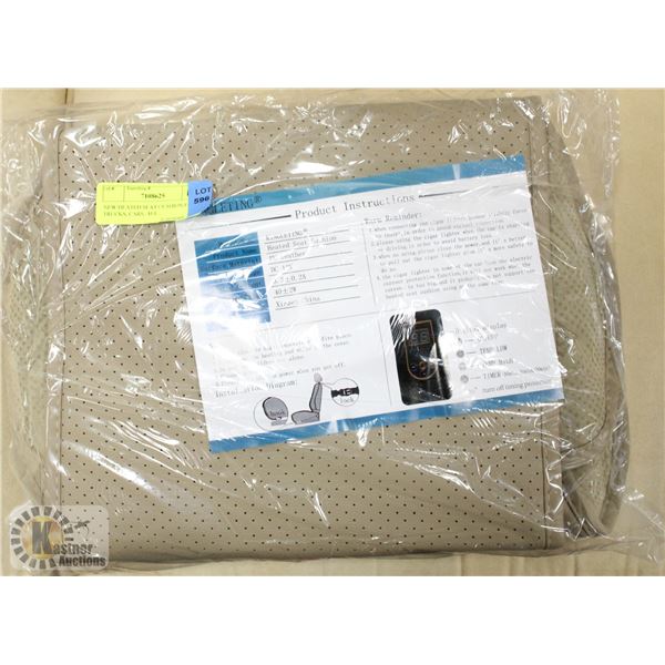 NEW HEATED SEAT CUSHION FOR TRUCKS, CARS, ALL