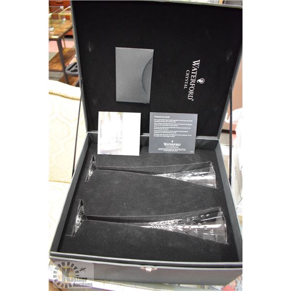 WATERFORD CRYSTAL 11 INCH "HAPPY CELEBRATIONS"