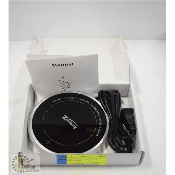 WARMING UNIT- KEEP YOUR COFFEE WARM