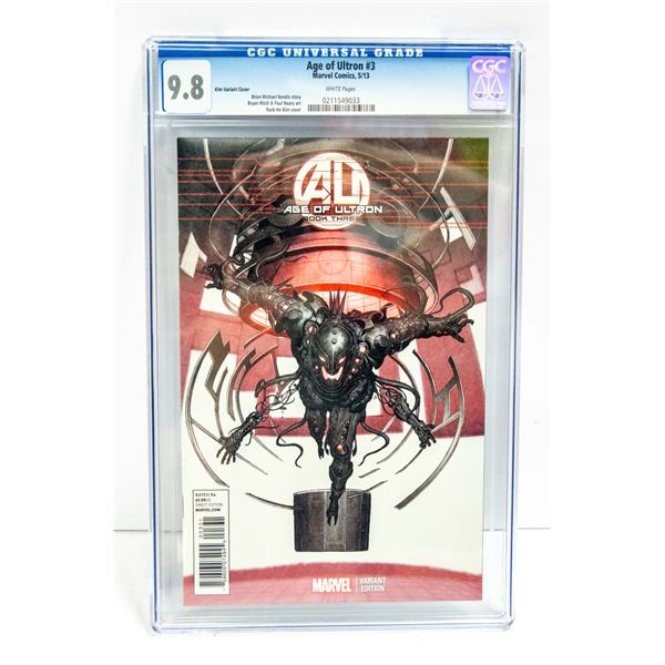 CGC GRADED 9.8 AGE OF ULTRON #3