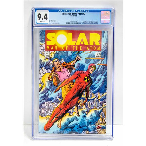 CGC GRADED 9.4 SOLAR, MAN OF THE ATOM #3