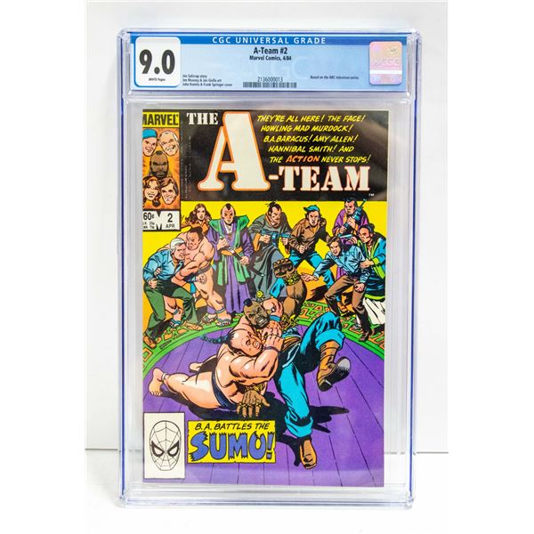 CGC GRADED 9.0 A-TEAM #2