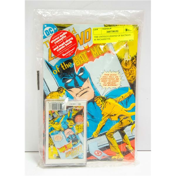 THE UNTOLD LEGEND OF BATMAN #1 W/CASSETTE
