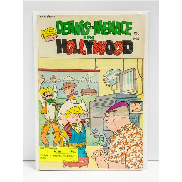 DENNIS THE MENACE 1968 COMIC BOOK