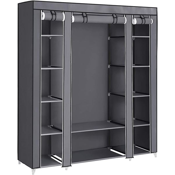 NEW SONGMICS FABRIC WARDROBE ORGANIZER WITH