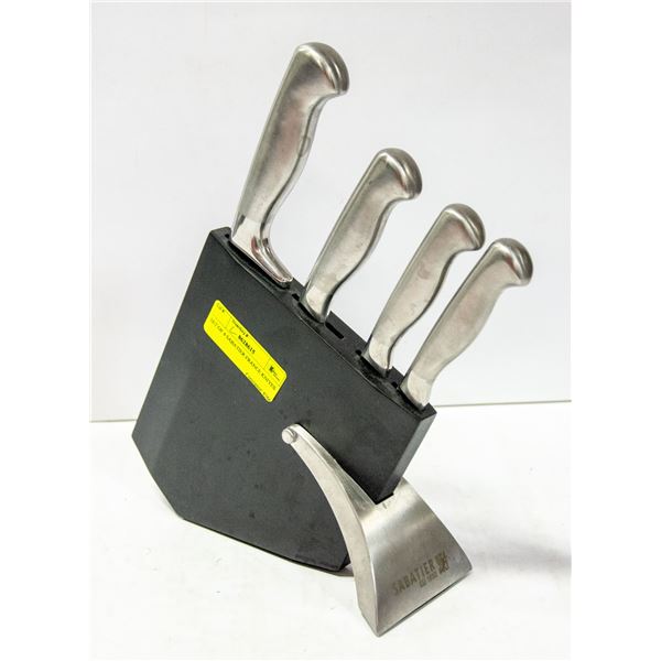 SET OF 4 SABATIER FRANCE KNIVES