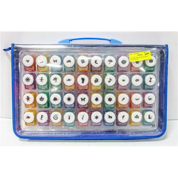 CUTTING EDGE 40-PIECE PAPER PUNCH SET IN
