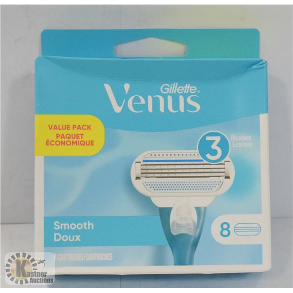 GILLETTE VENUS VALUE PACK SMOOTH RAZOR REFILL