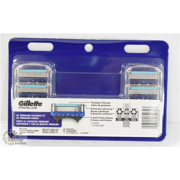 GILLETTE PROGLIDE REFILL CARTRIDGES