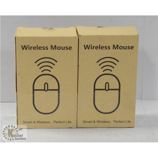 2 PACK WIRELESS MOUSE
