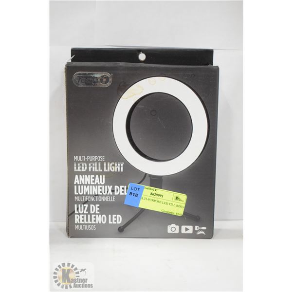NEW MULTI-PURPOSE LED FILL RING LIGHT