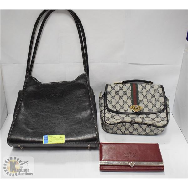 USED REPLICA GUCCI PURSES AND WALLET